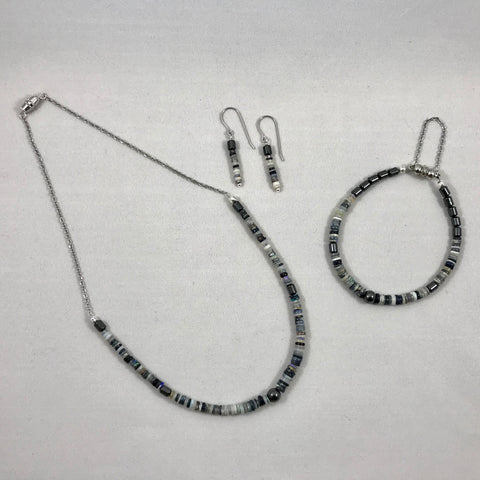 Australian Opal and USA Hematite Set