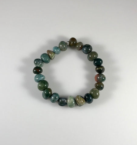 Ocean Jasper Mossy Tones Bracelet