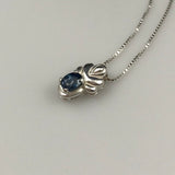 Ceylon-Sri Lanka Blue Sapphire Necklace