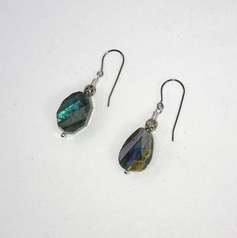 Labradorite Earrings