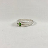 Men's Russian Diopside & Topaz Ring (Size 12)
