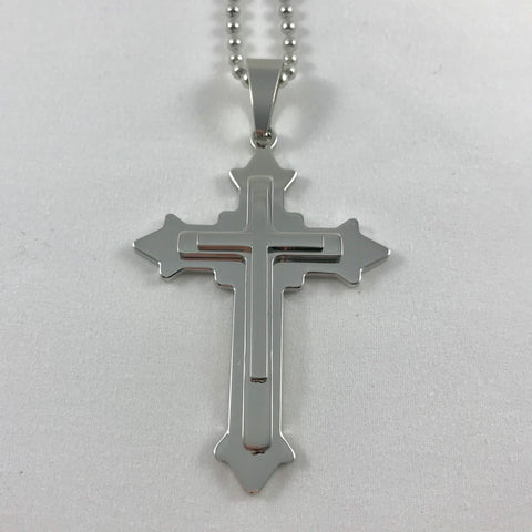 24" Cross Necklace